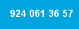 924 061 36 57 924 061 36 57